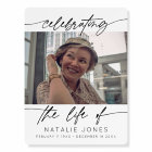 Celebrating the Life of Script Memorial Photo