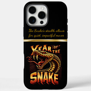 Celebrating the snake in Chinese new year2025 iPhone 16 Pro Max Case