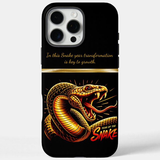 Celebrating the vibrant year of the snake in 2025 Case-Mate iPhone case (Back)