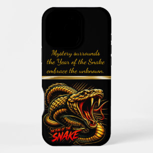 Celebrating the year of the snake 2025 iPhone 16 pro max case
