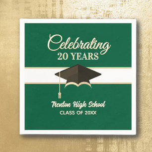 Celebration! 20 Year Class Reunion Napkin