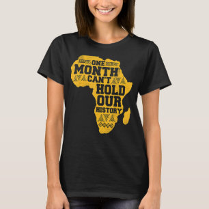 Celebration African Map Kente Cool Black History M T-Shirt