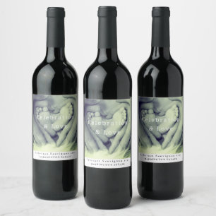 Celebration and Love Custom Wine Labels