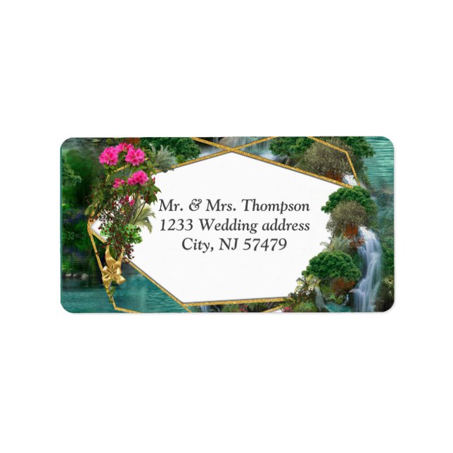 Celebration at the Magical Fantasy Lake Label (Front)