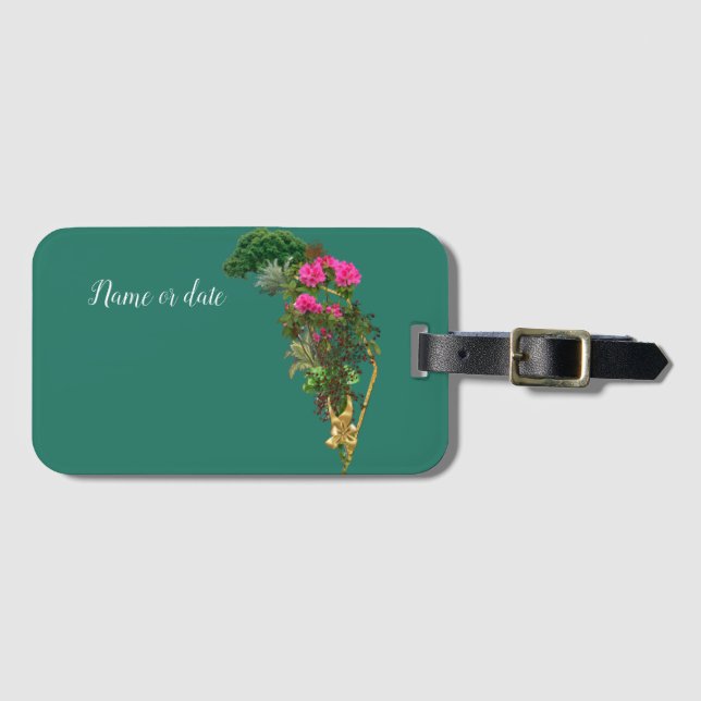 Celebration at the Magical Fantasy Lake Luggage Tag (Front Horizontal)