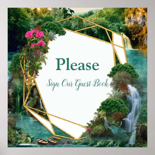 Celebration at the Magical Fantasy Lake Poster (Front)