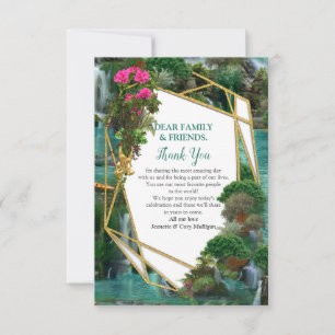 Celebration at the Magical Fantasy Thank You Card