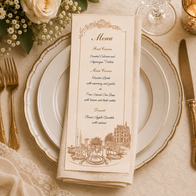 Celebration at the Manor Custom Menu (Creator Uploaded)
