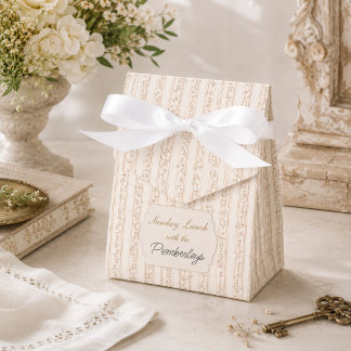 Celebration at the Manor Personalised Favour Box