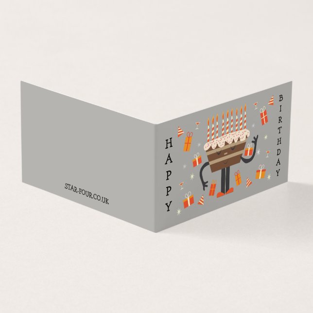 Celebration birthday muffin (Outside)