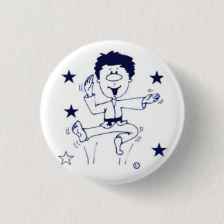 Celebration Boy pinback button
