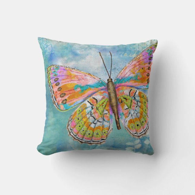 Celebration Butterfly Cushion (Front)