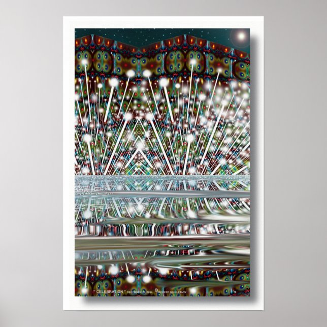 " CELEBRATION " by: Robert Singletary Poster (Front)