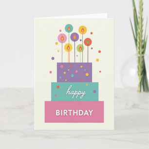 Celebration Cake Artwork Card