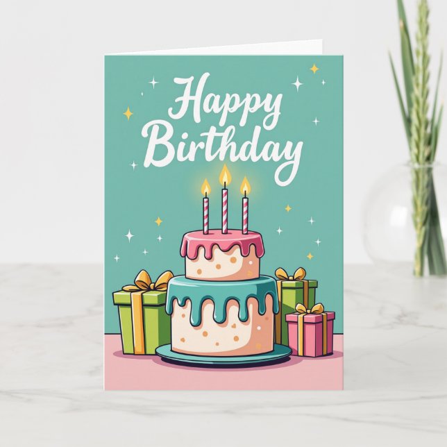 Celebration Candles Card (Front)