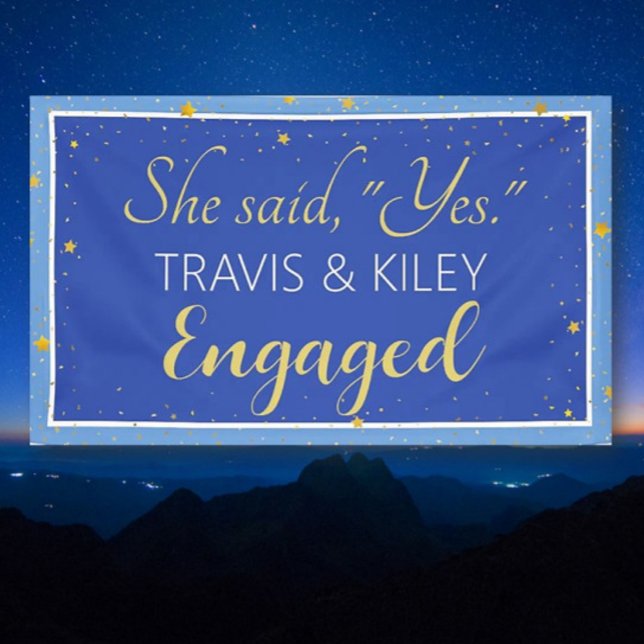 Celebration! Custom Engagement party banner (Creator Uploaded)
