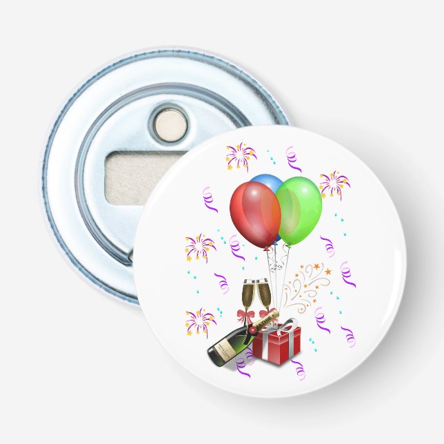 Celebration Decorations Bottle Opener (Front)