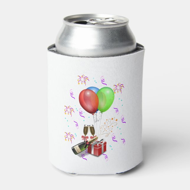 Celebration Decorations Can Cooler (Can Front)