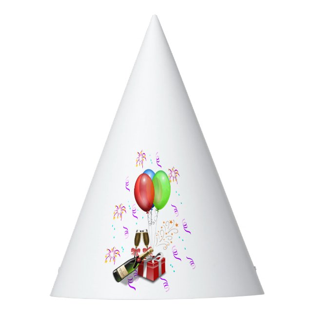 Celebration Decorations Party Hat (Front)