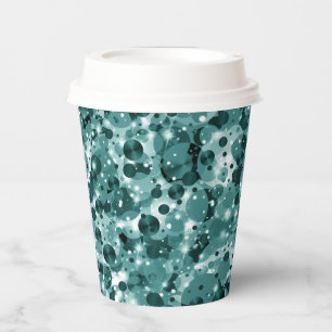 Celebration Dots 11-TEAL PAPER PARTY CUPS