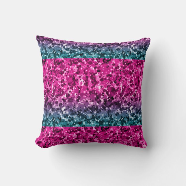 Celebration Dots-12-Sq Throw Pillow (Front)