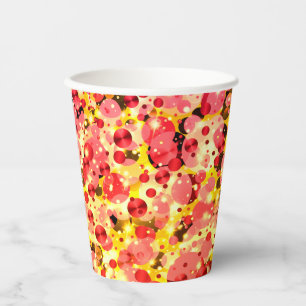 Celebration Dots 13-Pink Lemonade PAPER PARTY CUPS