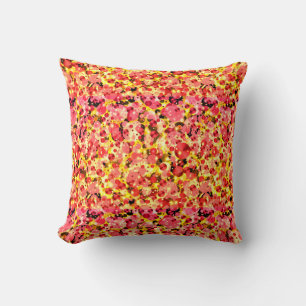 Celebration Dots-13-Sq Throw Pillow