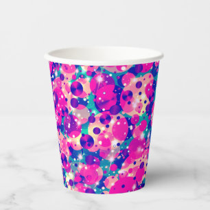 Celebration Dots 4-Holiday PAPER PARTY CUPS