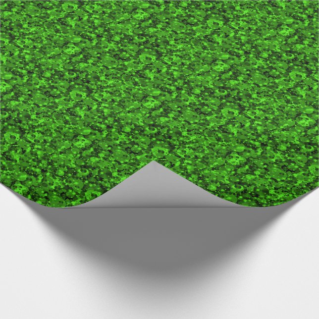 Celebration Dots 5-Green GIFT WRAPPING PAPER (Corner)