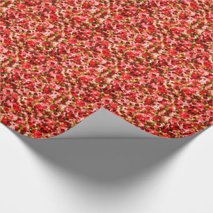 Celebration Dots 6-Strawberry Kiwi Gift Wrapping Paper