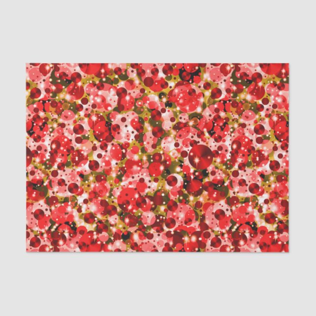 Celebration Dots-6-Strawberry Kiwi- Tissue Paper (Front)
