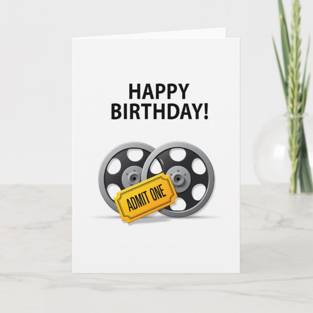 Celebration Film Spool Card (Front)