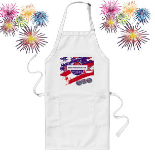 Celebration Fourth of July Cooking Apron