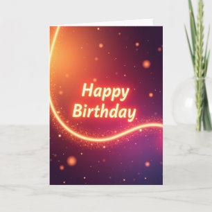Celebration Glow Card