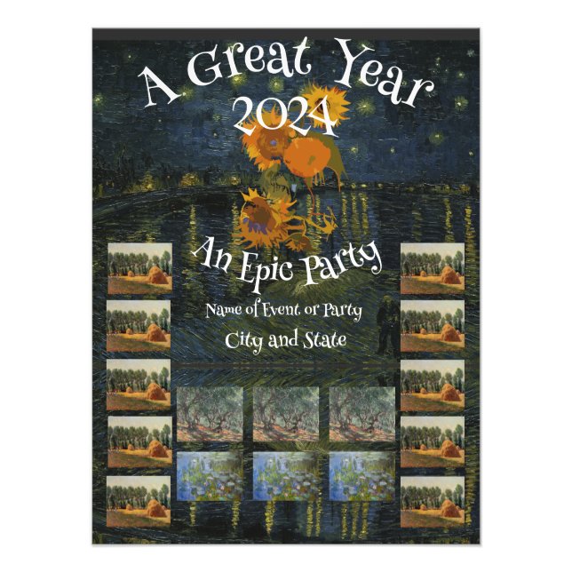 Celebration Grad Class Retirement 2024 Cruise Ship Photo Print (Front)