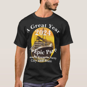 Celebration Grad Class Retirement Cruise Ship 2024 T-Shirt