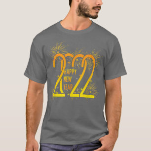 Celebration Holiday Hello 2022 Happy New Year T-Shirt