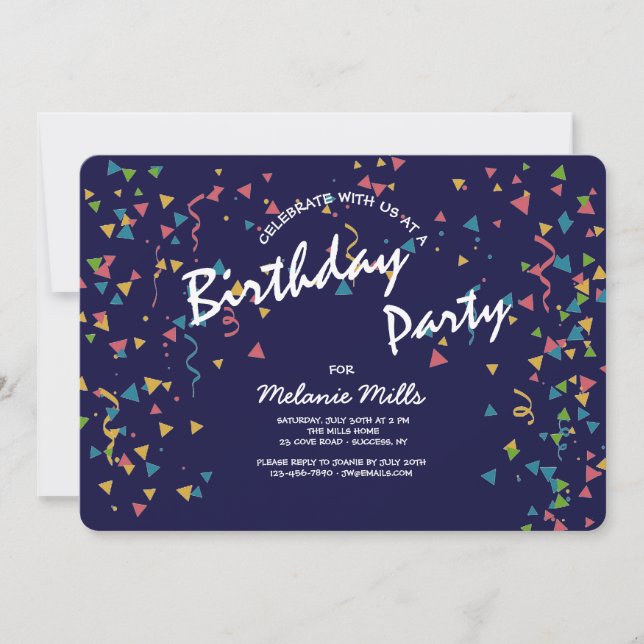 Celebration Invitation (Front)