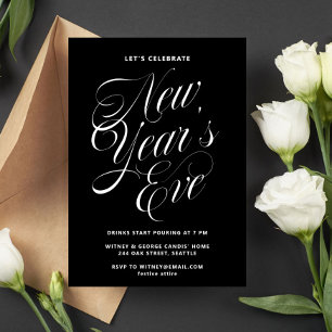 Celebration New Year's Eve Invitation