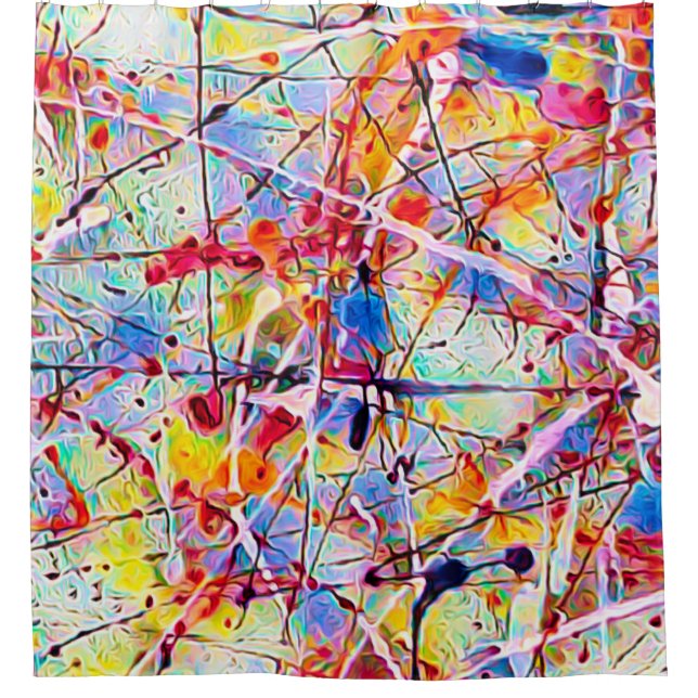 Celebration No. 4  Shower Curtain (Front)