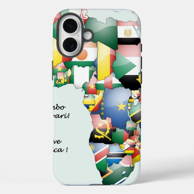 Celebration of Africa in Flags Design Case-Mate iPhone Case (Back)