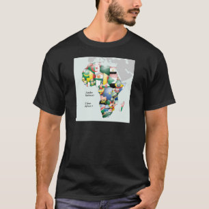Celebration of Africa in Flags Design T-Shirt