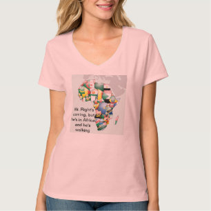 Celebration of Africa in Flags Design T-Shirt
