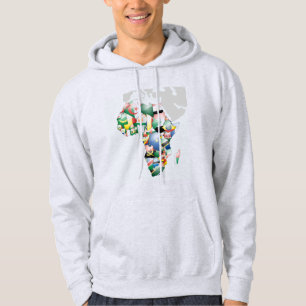 Celebration of African Diversity: Colours of Afric Hoodie