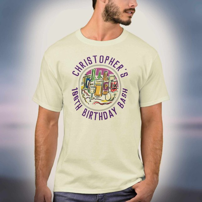 Celebration of Age 100th Birthday Bash T-Shirt (Creator Uploaded)