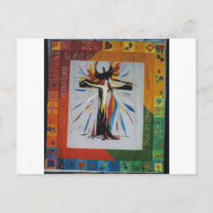 Celebration of Easter Holiday Postcard