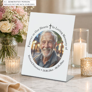 Celebration of Life 1 Special Photo  Pedestal Sign