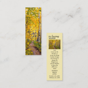 Celebration of Life Blessing Memorial Card