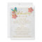 Celebration of Life Floral Butterfly Invitation