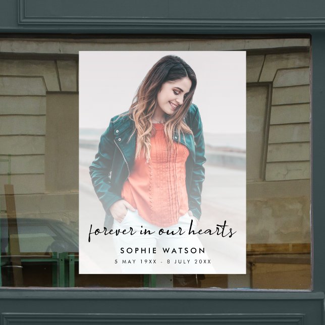 Celebration of Life Funeral Memorial Modern Photo  (Creator Uploaded)